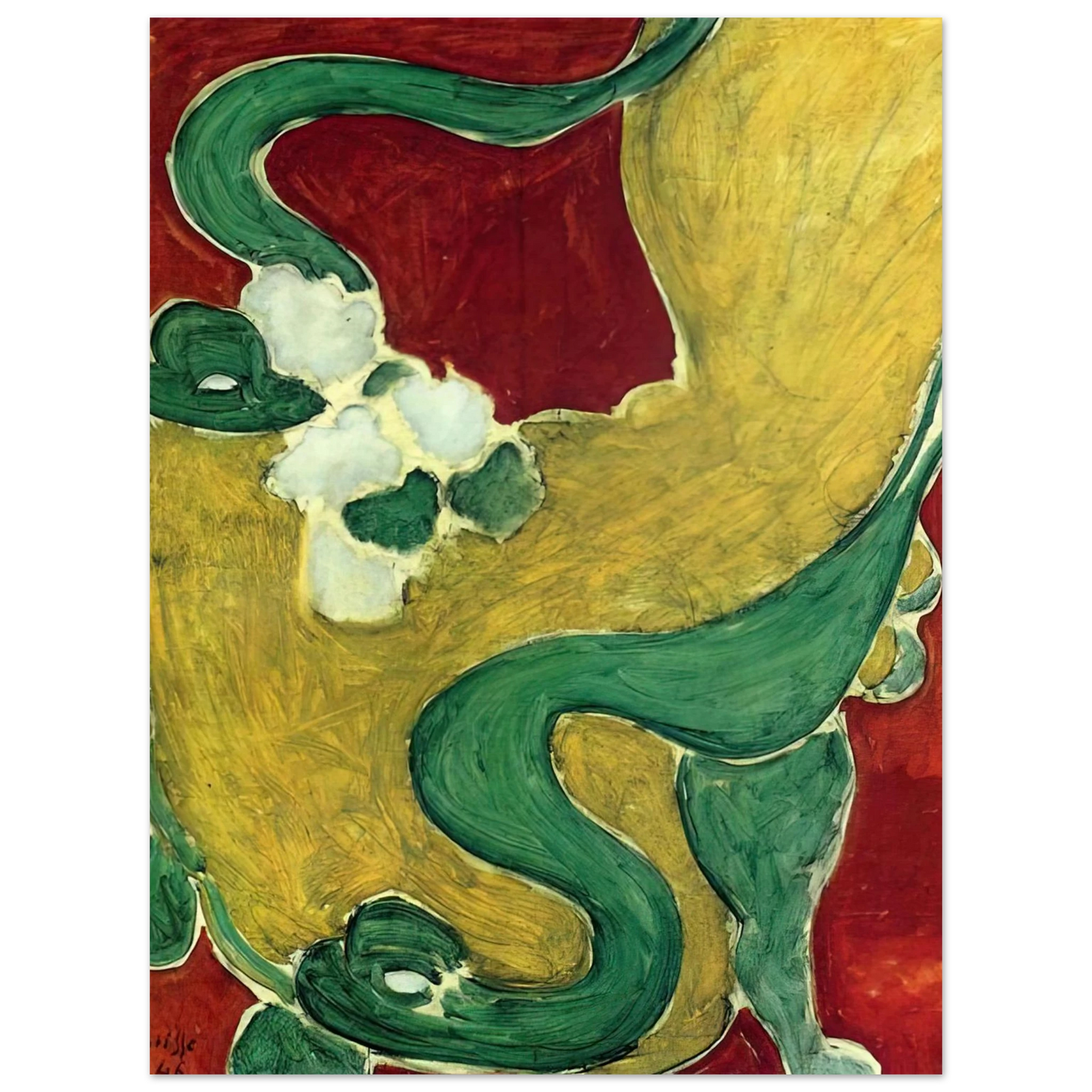 Henri Matisse - THE RACAILLE CHAIR 1946  75x100 cm / 30x40inches Fine Art Poster