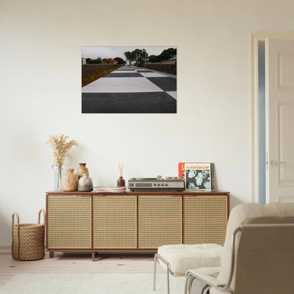 Waipero Swamp Walk - Pop Art - Billy Apple Brushed Aluminum Print - 70x100 cm / 28x40 inches | Billy Apple Aluminum Print | Billy Apple Prints