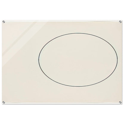 Circle Line - Ellsworth Kelly Acrylic Print - 70x100 cm / 28x40″ inches
