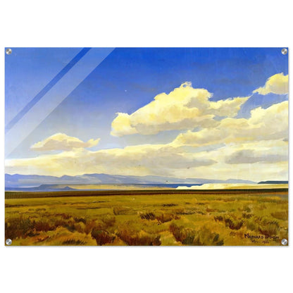 WIND OF WYOMING 1936 - Maynard Dixon Acrylic Print - 70x100 cm / 28x40″ inches | Maynard Dixon Wall Art | Maynard Dixon Prints