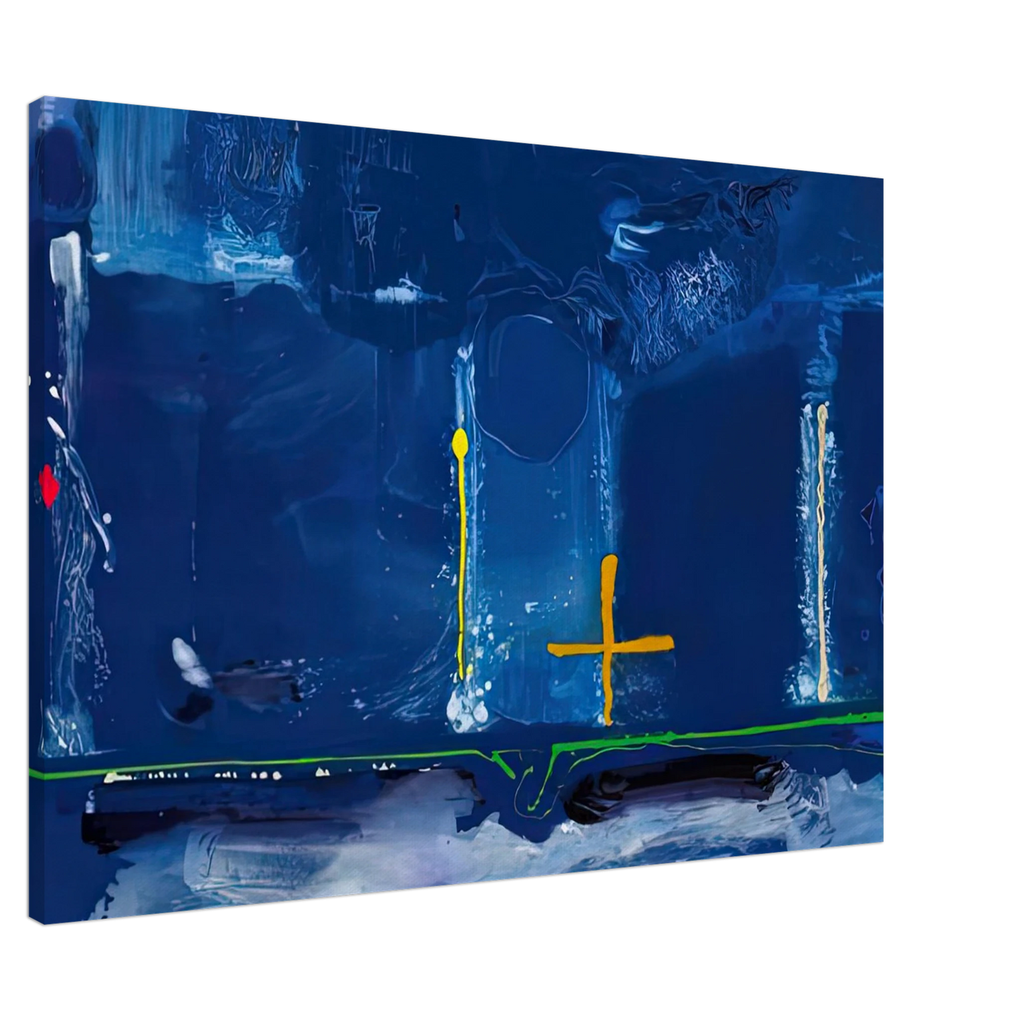Helen Frankenthaler - Sister Sky, 1991- Wall Art - 60x80 cm / 24x32 inches - Fine Art Poster-canvas - -
