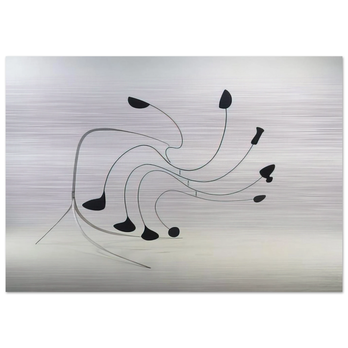 THE SPIDER 1940 - Alexander Calder Brushed Aluminum Print - 70x100 cm / 28x40 inches | Alexander Calder Aluminum Print | Alexander Calder Prints