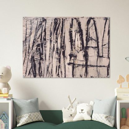 Quarzeat - Cy Twombly Acrylic Print - 70x100 cm / 28x40″ inches