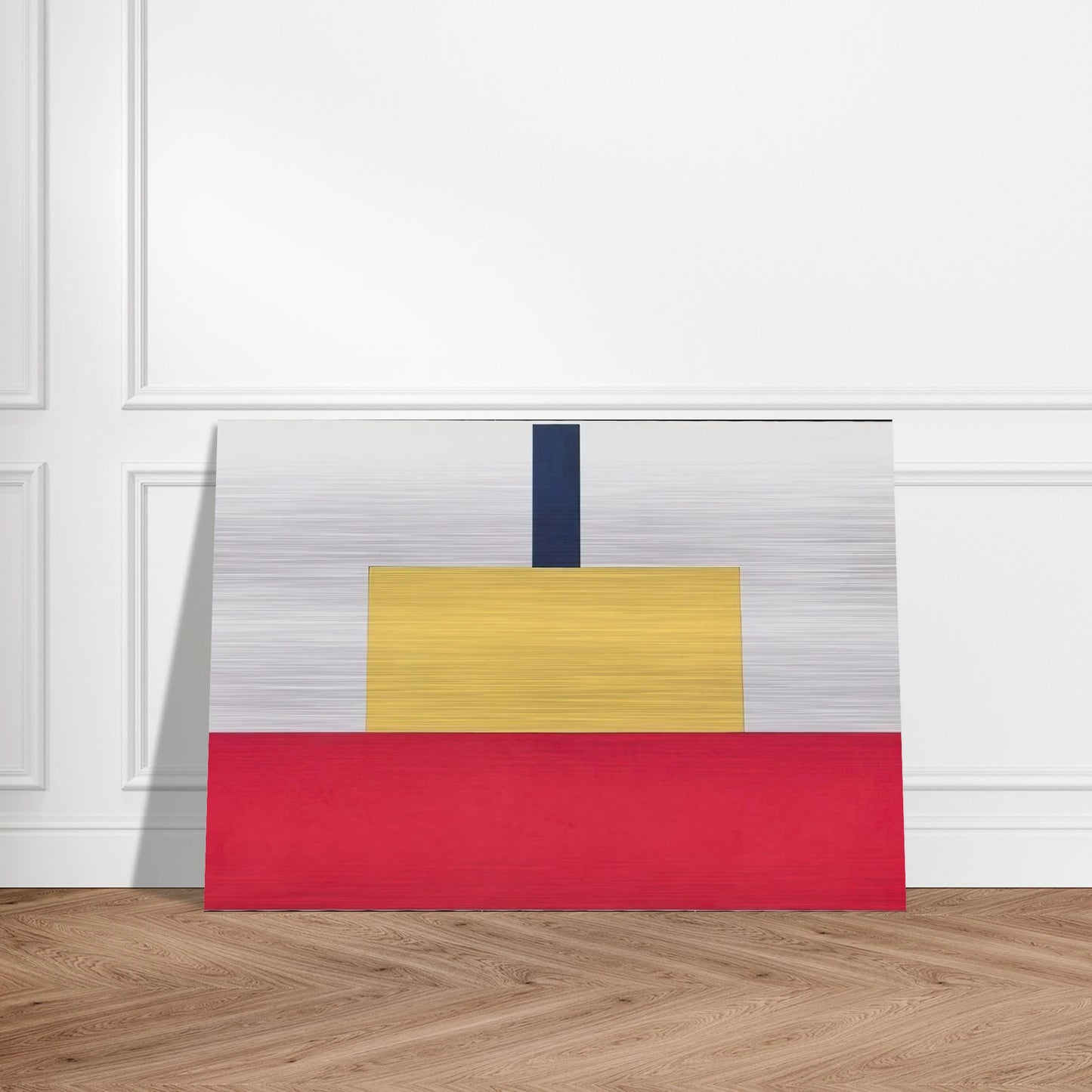 Castle CCCXXXIII 15.7.01 - 2001 - Bob Law Brushed Aluminum Print - 70x100 cm / 28x40 inches | Bob Law Aluminum Print | Bob Law Prints