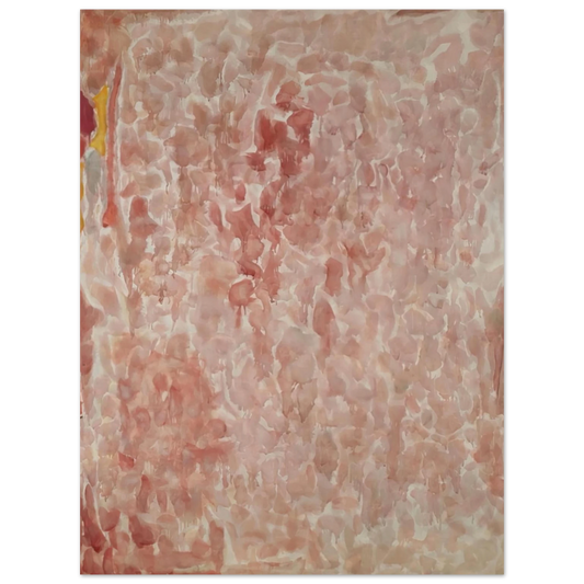 Sam Francis - Red and Pink  75x100 cm / 30x40inches Fine Art Poster