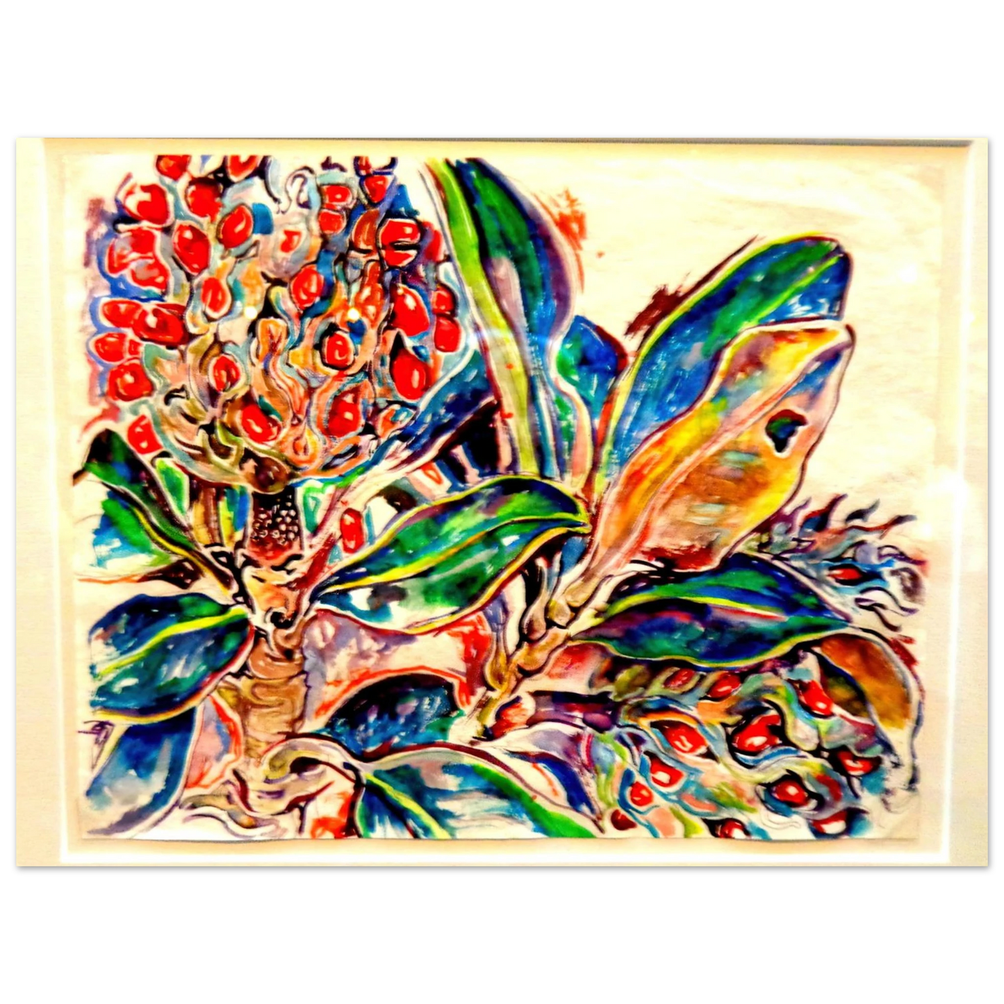 Walter Inglis Anderson - Walter Anderson Wall art - 13x18 cm / 5x7 inches - Premium Wooden Framed Poster With Fine Art Paper-canvas - Black frame