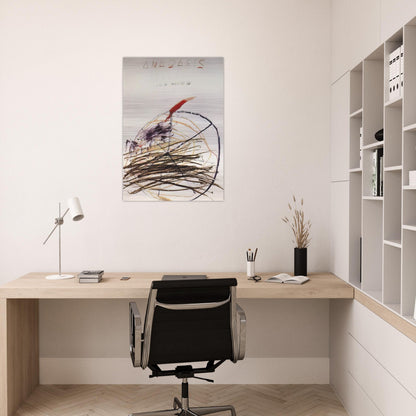 Anabasis  Xenephon  - Cy Twombly Brushed Aluminum Print - 70x100 cm / 28x40 inches | Cy Twombly Aluminum Print | Cy Twombly Prints
