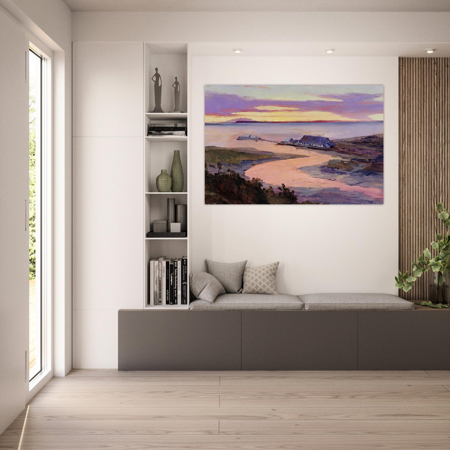 Emard Salmon Cannery - 1915 - Sydney Laurence Art Prints - 100x150 cm / 40x60″ inches | Sydney Laurence Poster | Sydney Laurence Prints