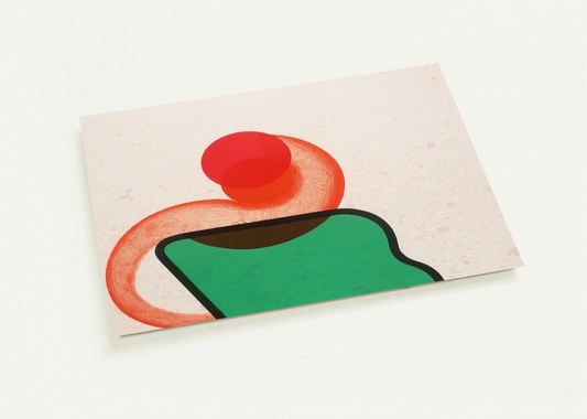 Bedroom - 1968 By Howard Hodgkin Pack of 10 Post Cards | Howard Hodgkin Post Cards | A6 (10.5 x 14.8 cm) - 4.1 x 5.8 inches