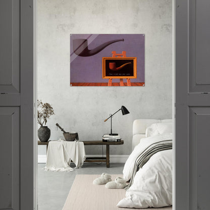 THE TWO MYSTERIES 1966 - Rene Magritte Acrylic Print - 70x100 cm / 28x40″ inches