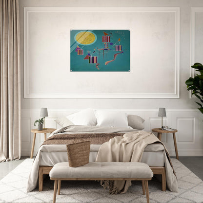 INTIME MESSAGE 1942 - Wassily Kandinsky Acrylic Print - 70x100 cm / 28x40″ inches