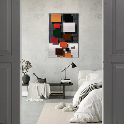 VIBRATION SUPERIEURE 1998 - Jesus Rafael Soto Brushed Aluminum Print - 70x100 cm / 28x40 inches | Jesus Rafael Soto Aluminum Print | Jesus Rafael Soto Prints