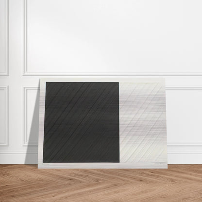 Untitled - 1991 - Pierre Soulages Brushed Aluminum Print - 70x100 cm / 28x40 inches | Pierre Soulages Aluminum Print | Pierre Soulages Prints
