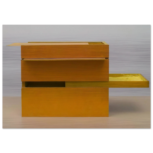 B11 Box Bólide 09 - Helio Oiticica Brushed Aluminum Print - 70x100 cm / 28x40 inches | Helio Oiticica Aluminum Print | Helio Oiticica Prints