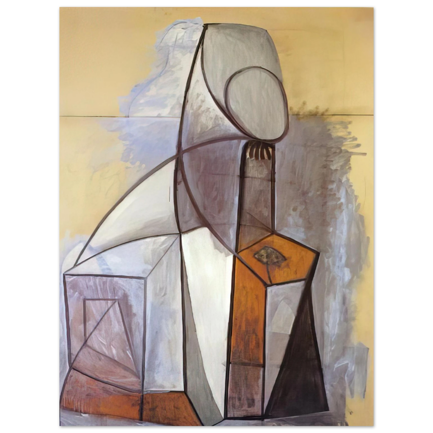 Pablo Picasso - Composition - 1946  75x100 cm / 30x40inches Fine Art Poster