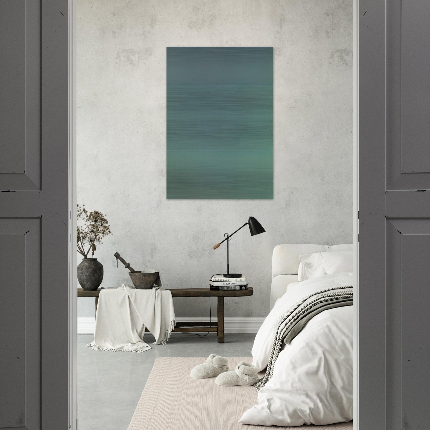 Untitled - 1968 - Blinky Palermo Brushed Aluminum Print - 70x100 cm / 28x40 inches | Blinky Palermo Aluminum Print | Blinky Palermo Prints