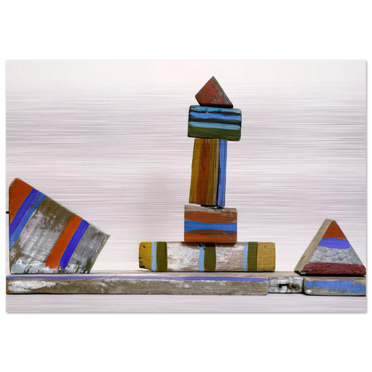 Untitled - 1970 - Betty Parsons Brushed Aluminum Print - 70x100 cm / 28x40 inches | Betty Parsons Aluminum Print | Betty Parsons Prints