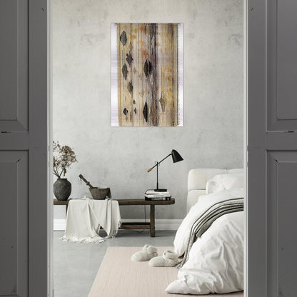 FLOATING SHAPES 1958 - Lenore Tawney Brushed Aluminum Print - 70x100 cm / 28x40 inches | Lenore Tawney Aluminum Print | Lenore Tawney Prints