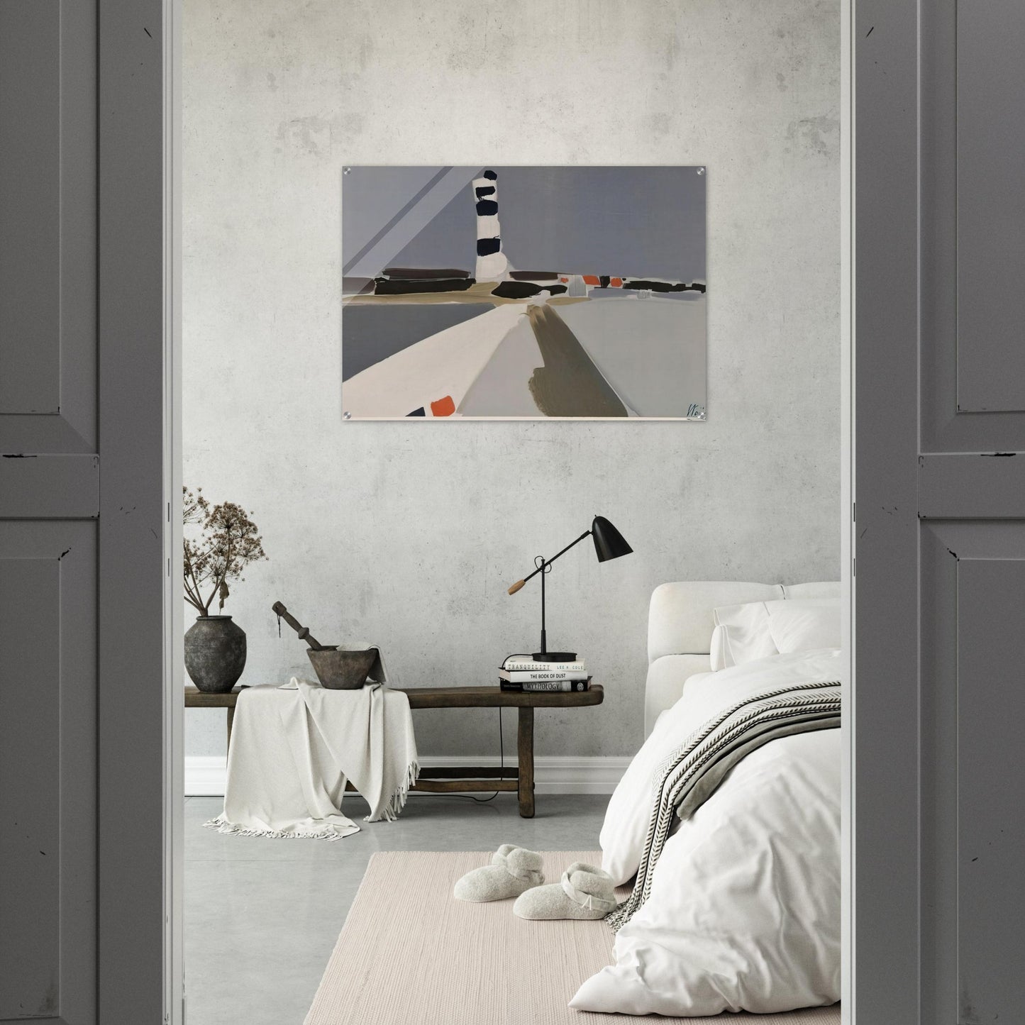 Le Phare - 1952 - Nicolas de Stael Acrylic Print - 70x100 cm / 28x40″ inches