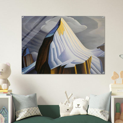 Mount Lefroy - 1930 - Lawren Harris Acrylic Print - 70x100 cm / 28x40″ inches