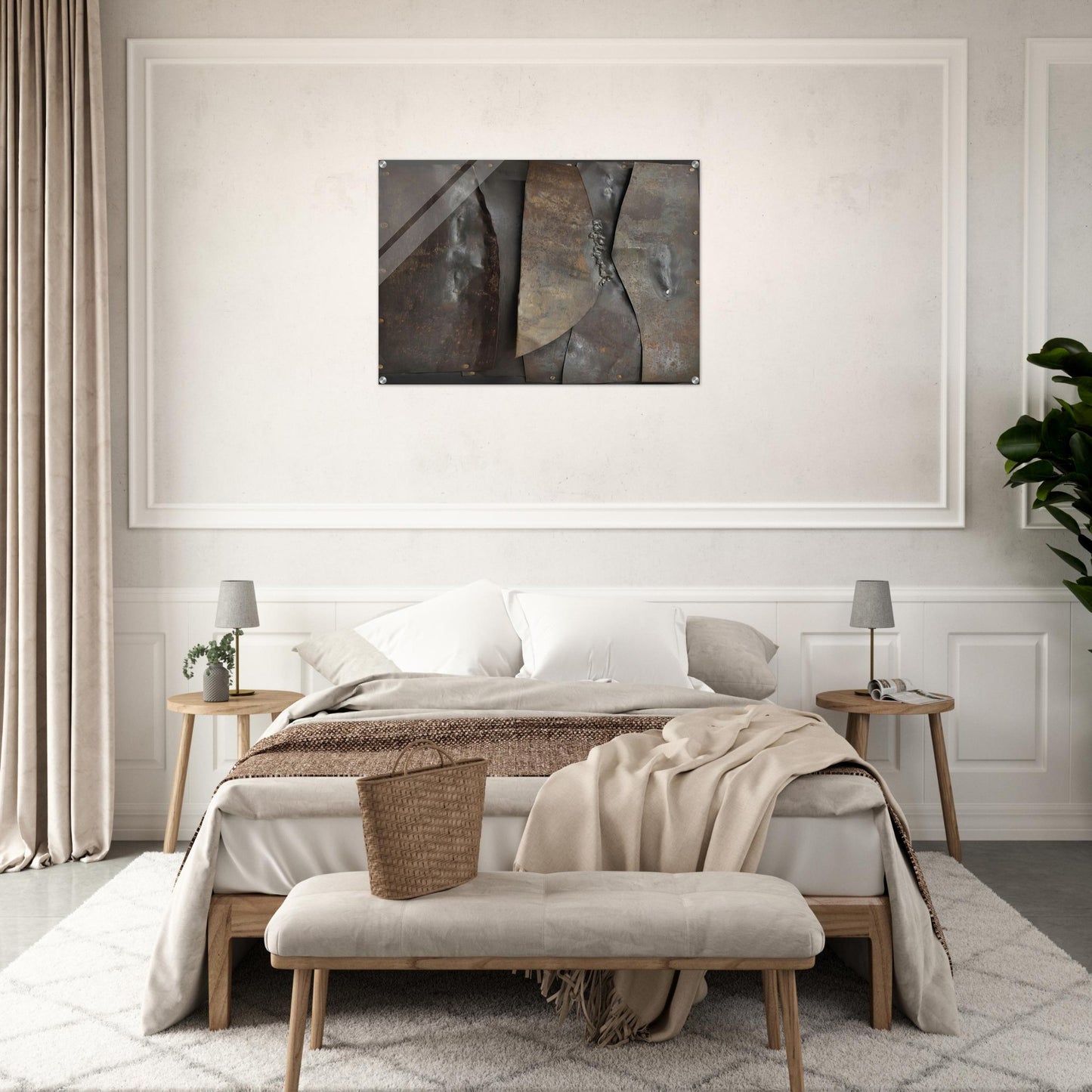 Iron - 1960 - Alberto Burri Acrylic Print - 70x100 cm / 28x40″ inches