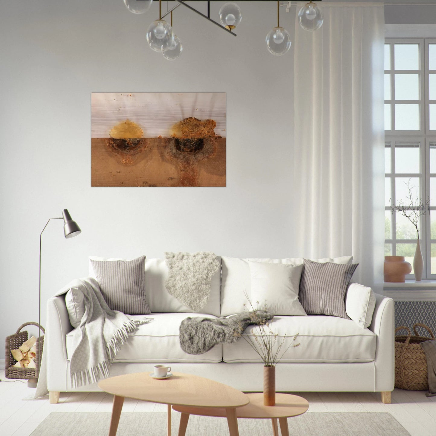 Small Landscape - 1968 - Dieter Roth Brushed Aluminum Print - 70x100 cm / 28x40 inches | Dieter Roth Aluminum Print | Dieter Roth Prints