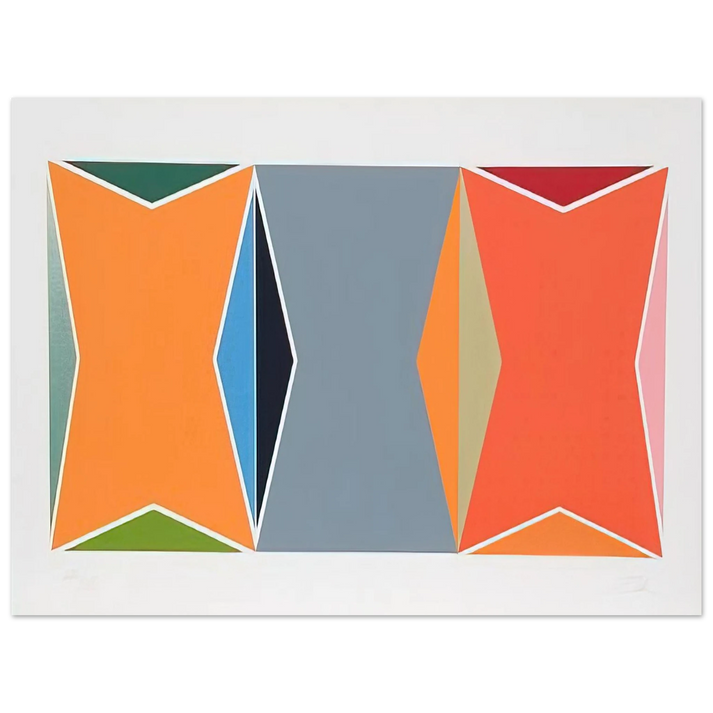 Larry Zox - Untitled 1 - 1979  75x100 cm / 30x40inches Fine Art Poster