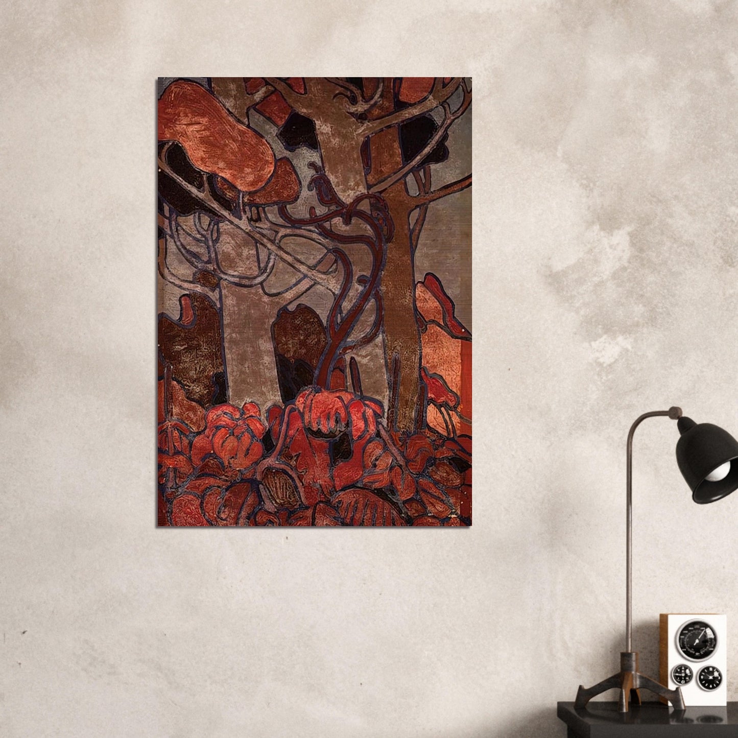 FOREST UNDERGROWTH I 1916 - Tom Thomson Brushed Aluminum Print - 70x100 cm / 28x40 inches | Tom Thomson Aluminum Print | Tom Thomson Prints