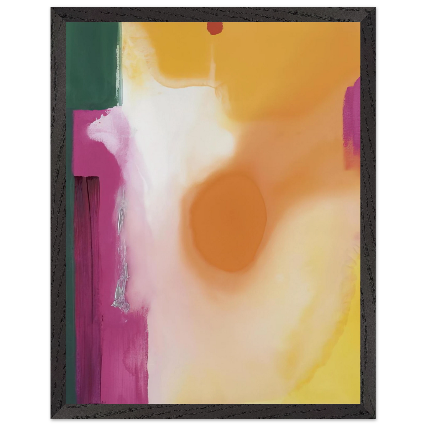 Helen Frankenthaler - Bullseye - 1989 Wall art - A1 (59.4 x 84.1  cm) - Fine Art Poster-canvas - -