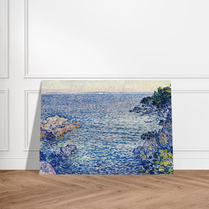 THE POINT OF ROSSIGNOL 1904 - Theo van Rysselberghe Brushed Aluminum Print - 70x100 cm / 28x40 inches | Theo van Rysselberghe Aluminum Print | Theo van Rysselberghe Prints