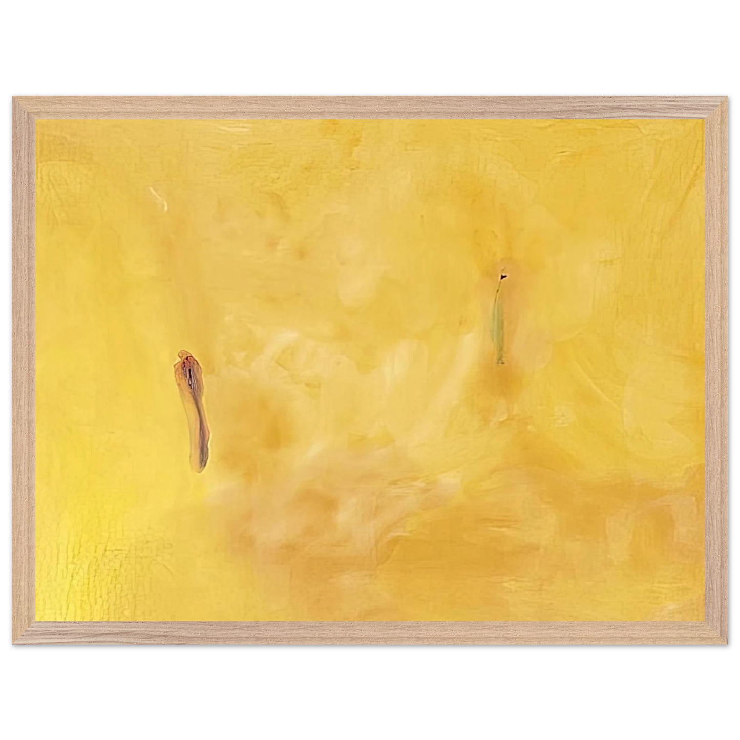 Helen Frankenthaler - Earliness - 1975 Wall art - 45x60 cm / 18x24 inches - Premium Wooden Framed Poster With Fine Art Paper-canvas - Black frame