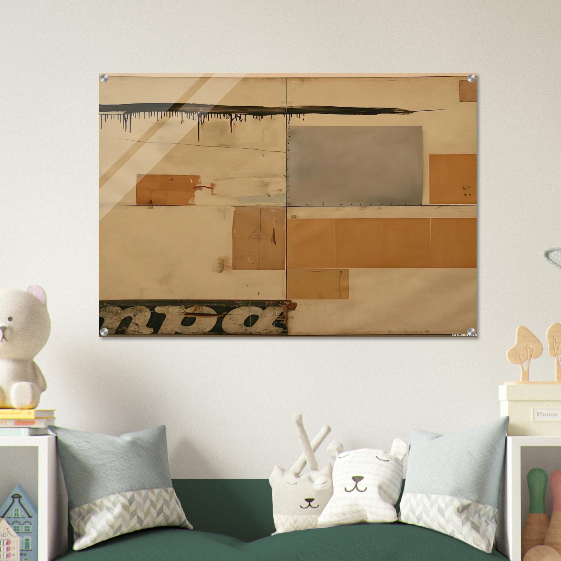 K 24976 S - Robert Rauschenberg Acrylic Print - 70x100 cm / 28x40″ inches
