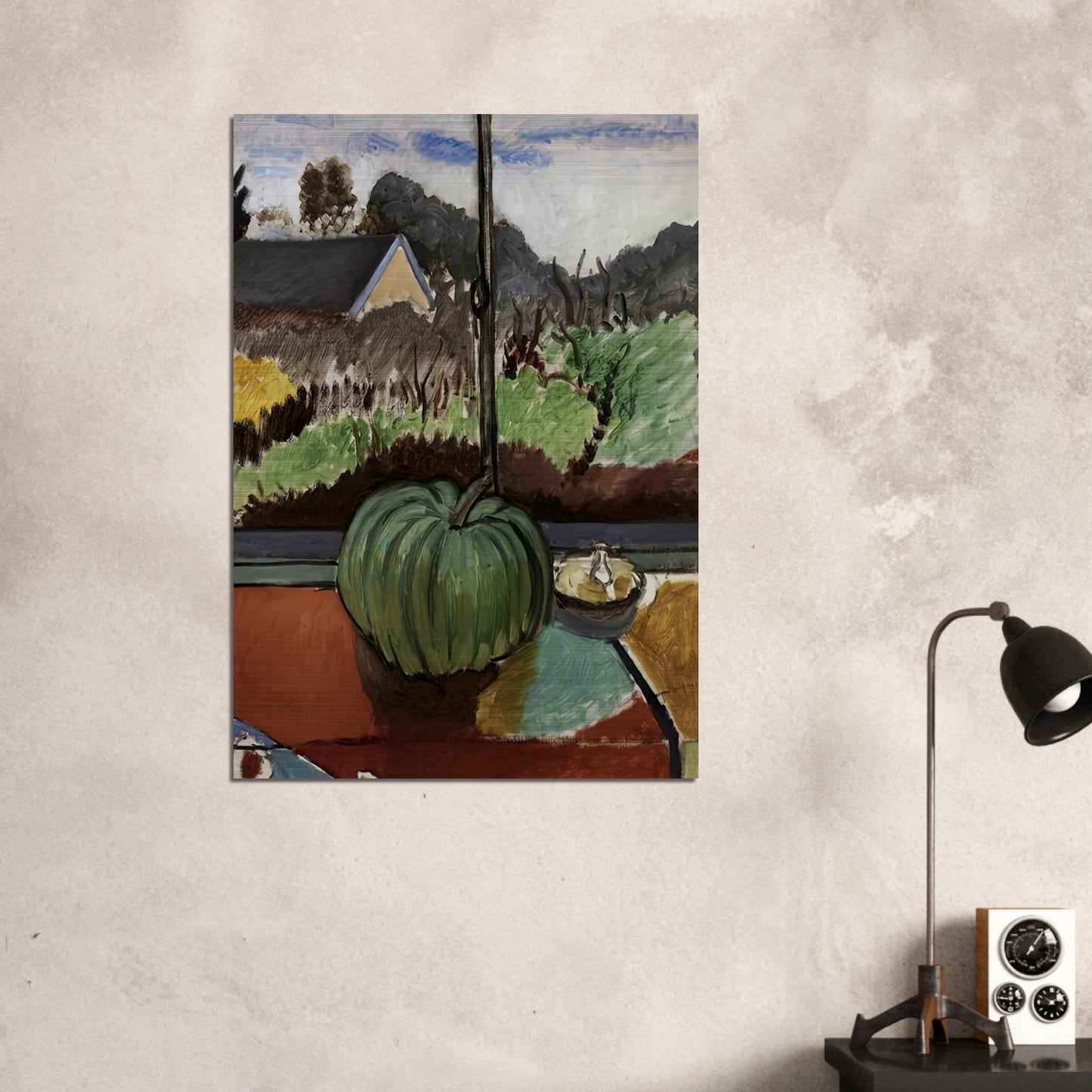 THE GREEN PUMPKIN 1916 - Henri Matisse Brushed Aluminum Print - 70x100 cm / 28x40 inches | Henri Matisse Aluminum Print | Henri Matisse Prints