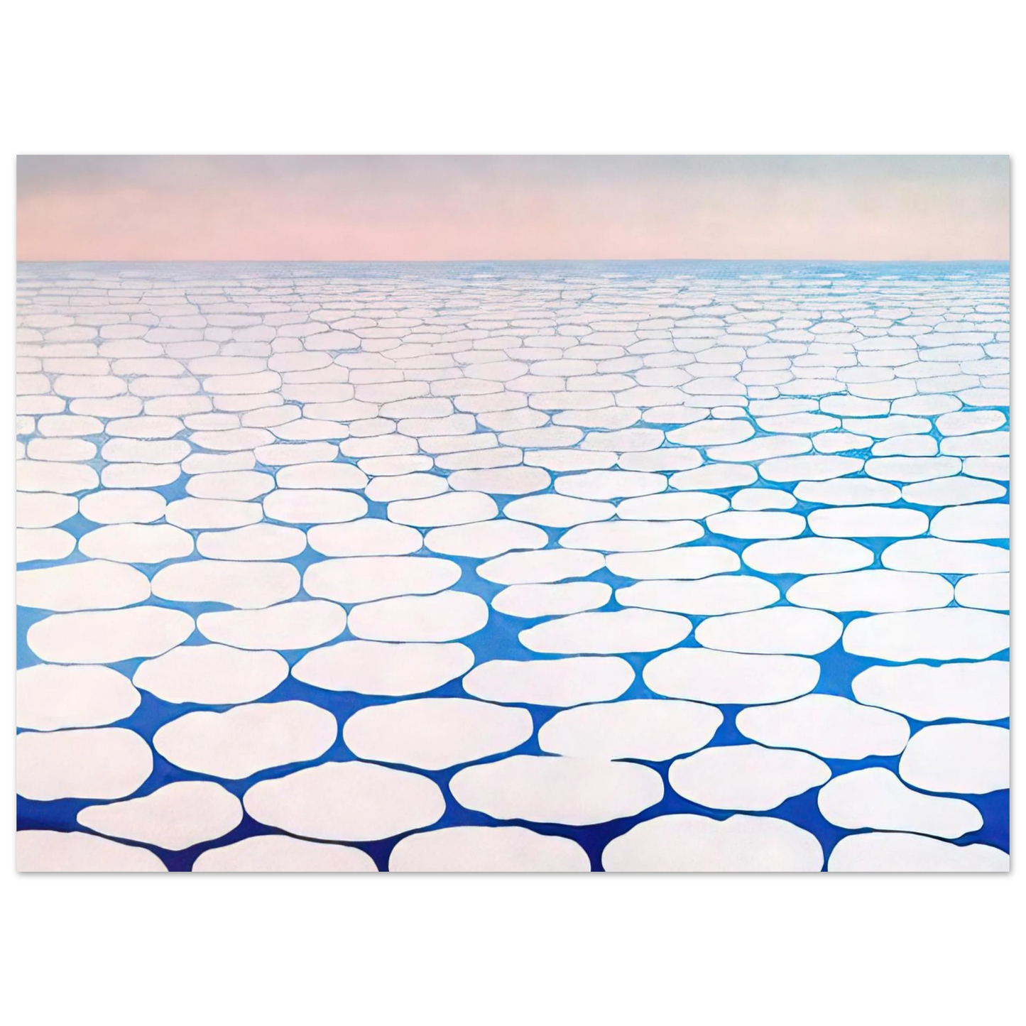Georgia O'Keeffe - Sky above clouds III Fine Art Poster