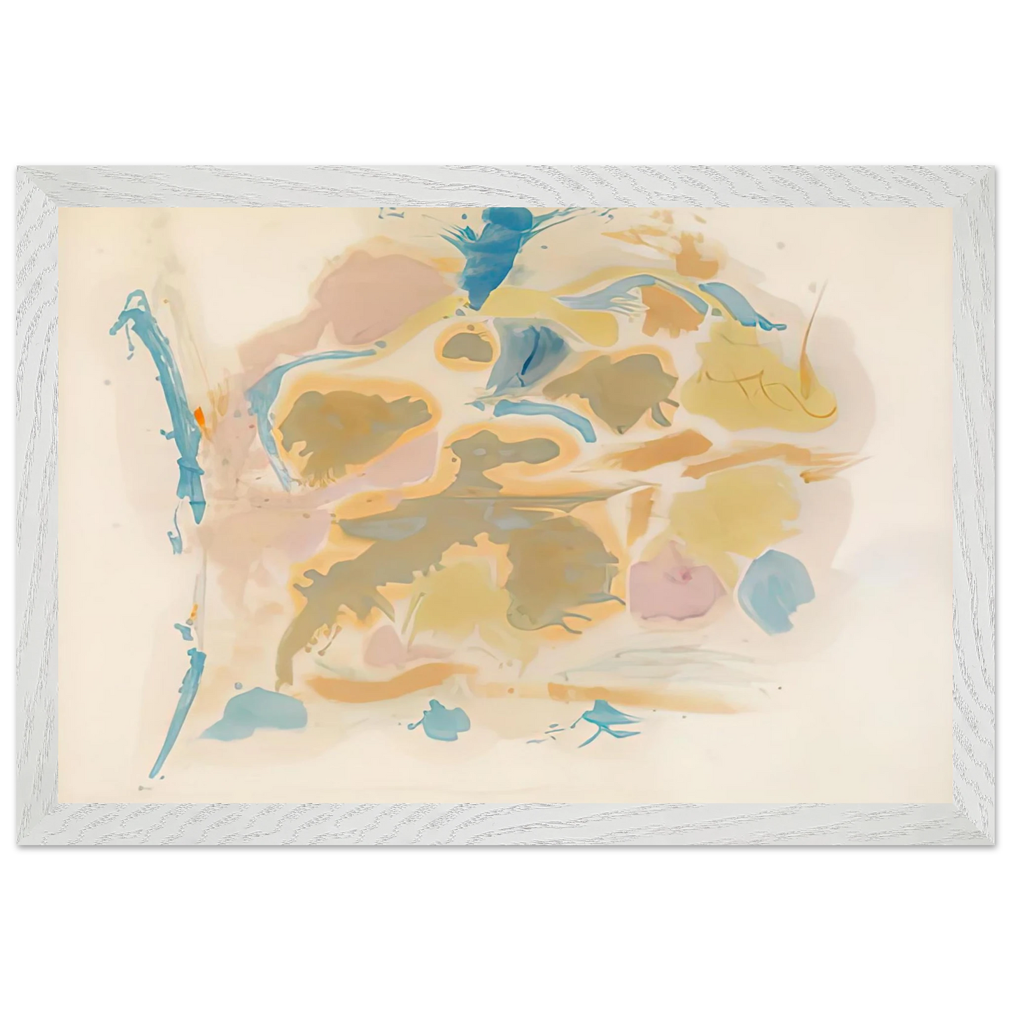 Helen Frankenthaler - Shatter, 1953- Wall Art - 30x40 cm / 12x16 inches - Fine Art Poster-canvas - -