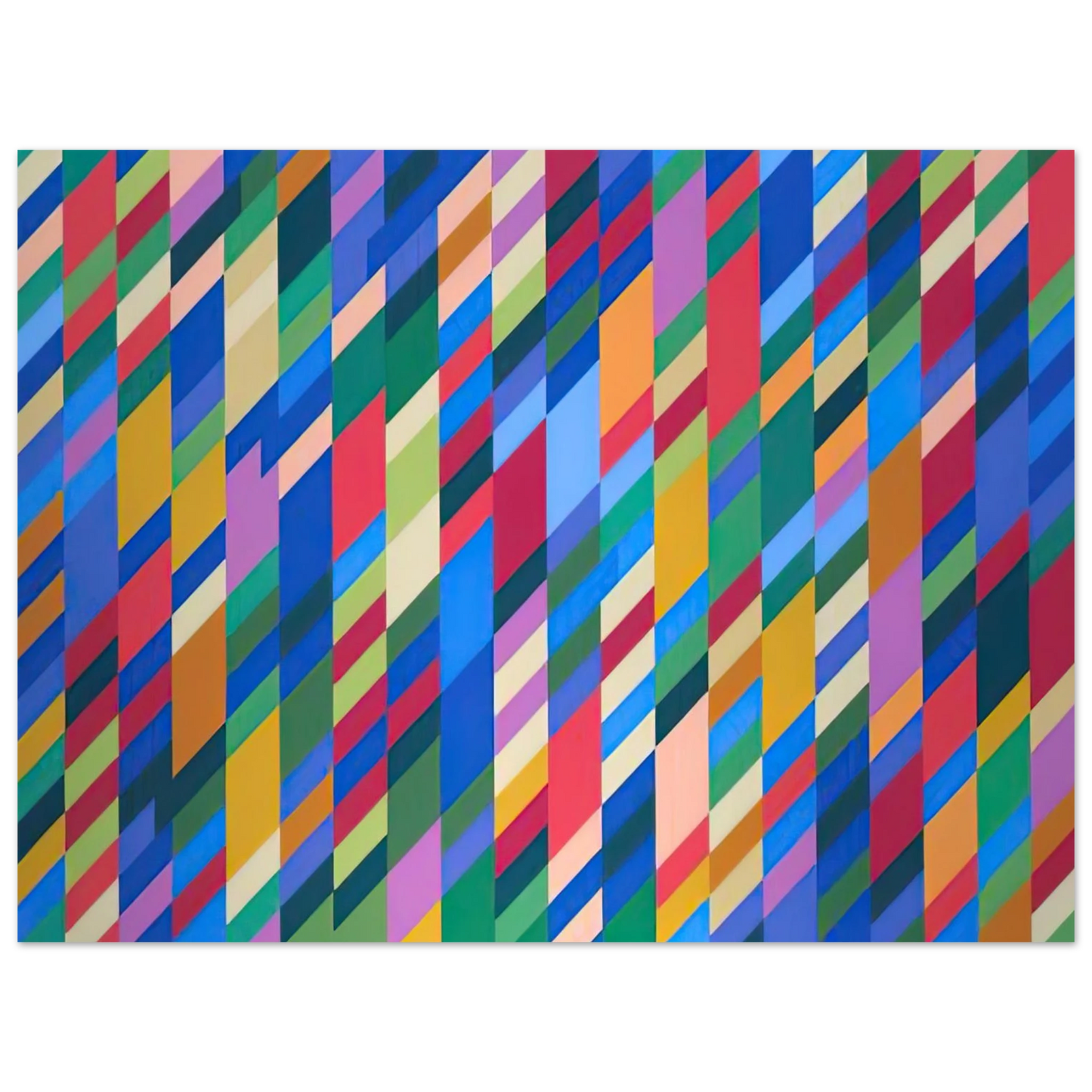 Bridget Riley - NATARAJA 1993  75x100 cm / 30x40inches Fine Art Poster