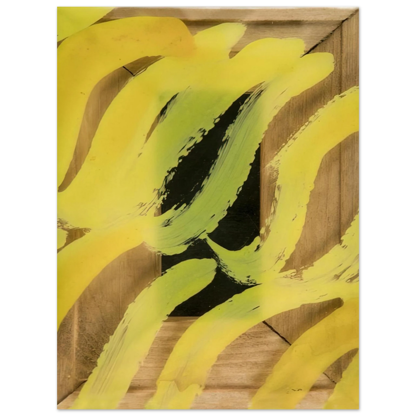 Carla Accardi - Giallo - 1969  75x100 cm / 30x40inches Fine Art Poster