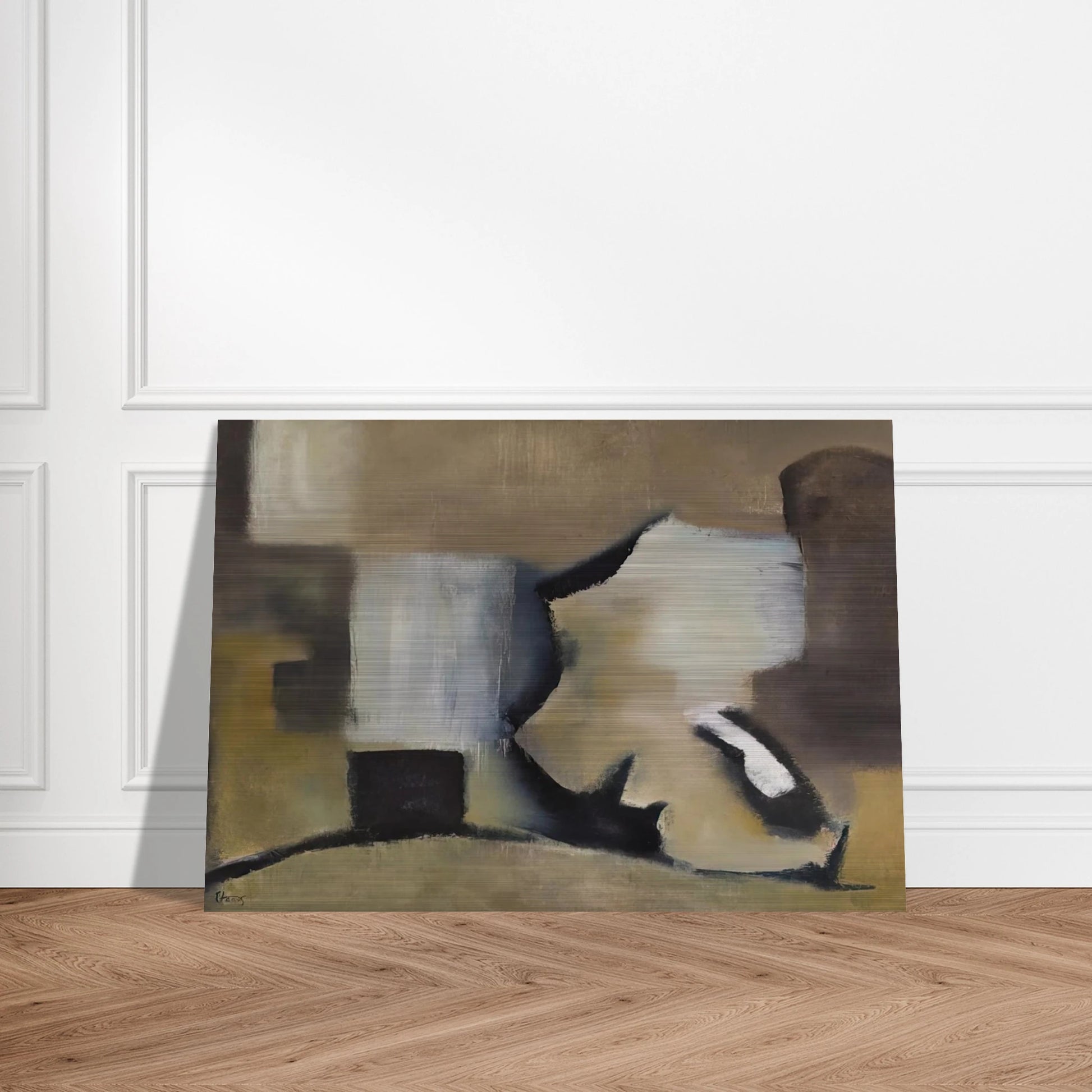Beyond Emperors - 1952 - Theodoros Stamos Brushed Aluminum Print - 70x100 cm / 28x40 inches | Theodoros Stamos Aluminum Print | Theodoros Stamos Prints