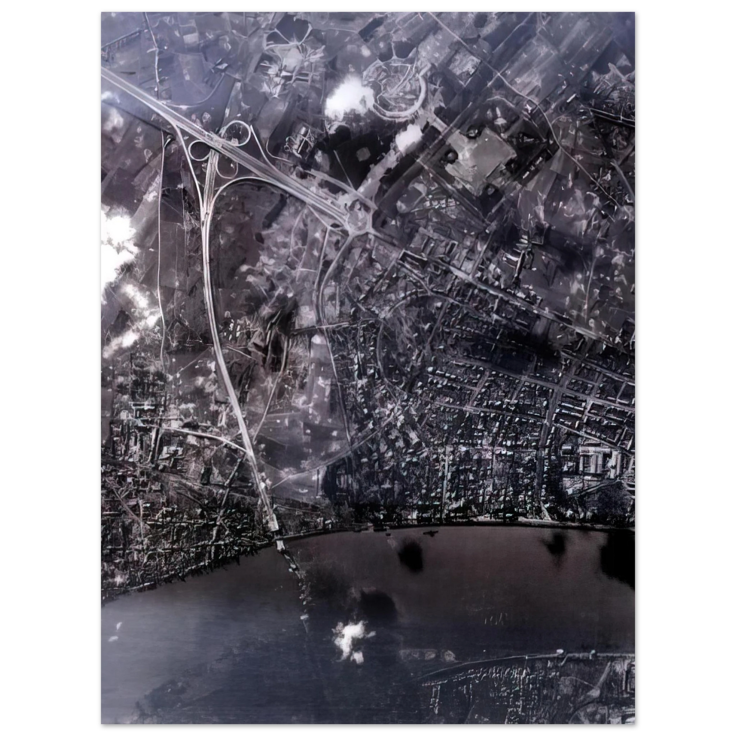 Gerhard Richter - 14 FEB 45 2002  75x100 cm / 30x40inches Fine Art Poster