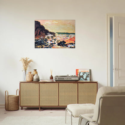 SEASCAPE 1906 - Henri Matisse Brushed Aluminum Print - 70x100 cm / 28x40 inches | Henri Matisse Aluminum Print | Henri Matisse Prints
