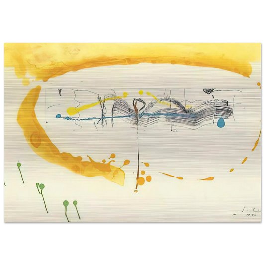 Making Music - 2000 - Helen Frankenthaler Brushed Aluminum Print - 70x100 cm / 28x40 inches | Helen Frankenthaler Aluminum Print | Helen Frankenthaler Prints