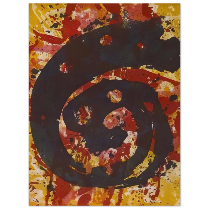 Sam Francis - Untitled  L. I48; SFE-015   75x100 cm / 30x40inches Fine Art Poster