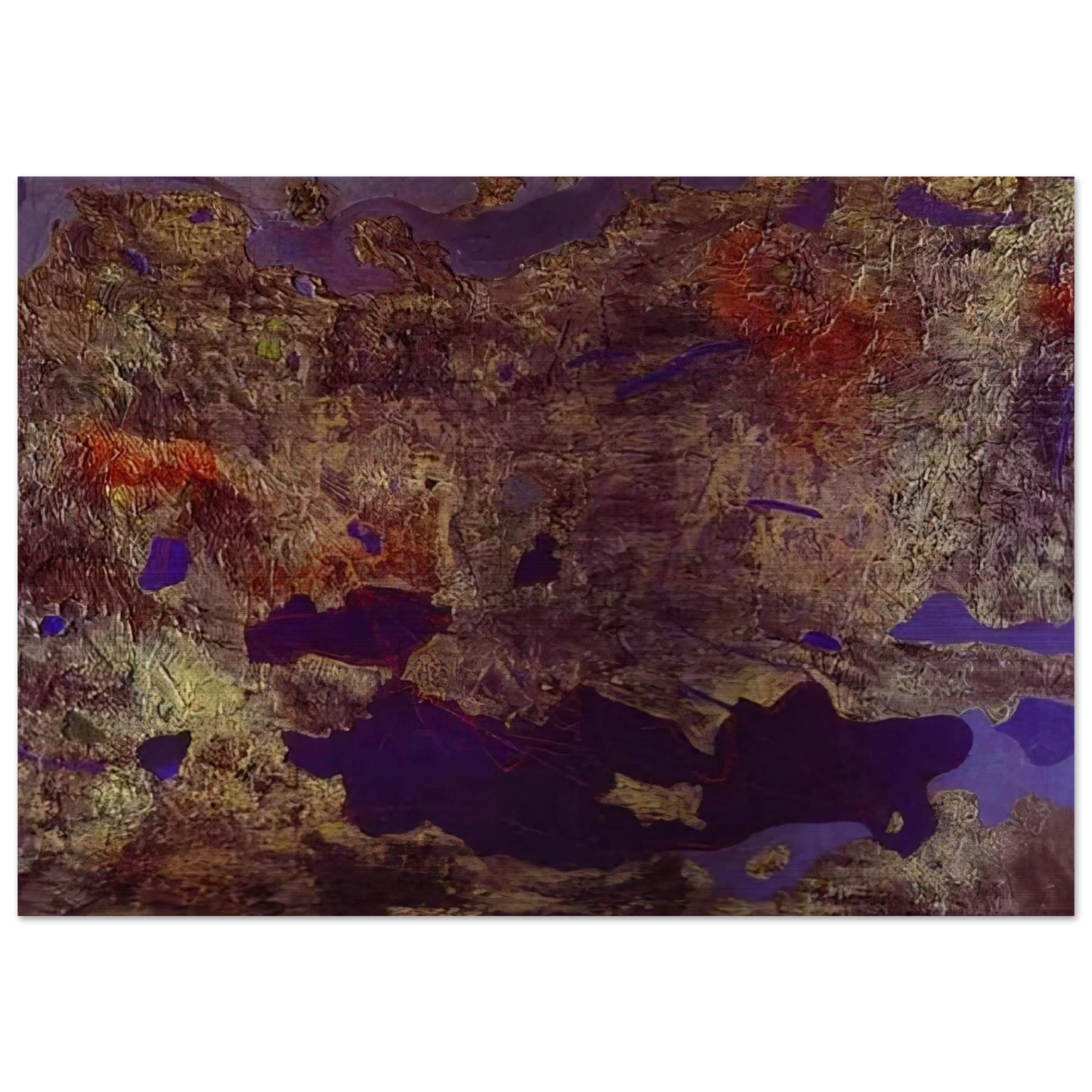 Europe after the Rain I - Max Ernst Brushed Aluminum Print - 70x100 cm / 28x40 inches | Max Ernst Aluminum Print | Max Ernst Prints