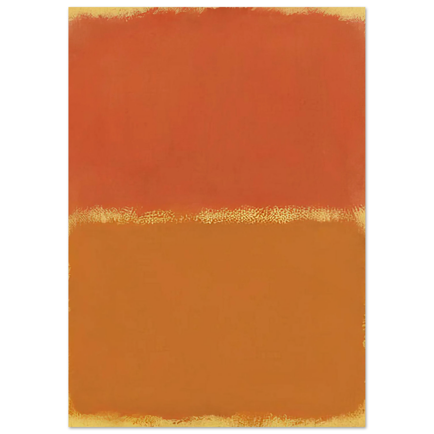 Mark Rothko - Orange, Red, Orange - 1961 Wall Art - 60x80 cm / 24x32 inches - Fine Art Poster - -