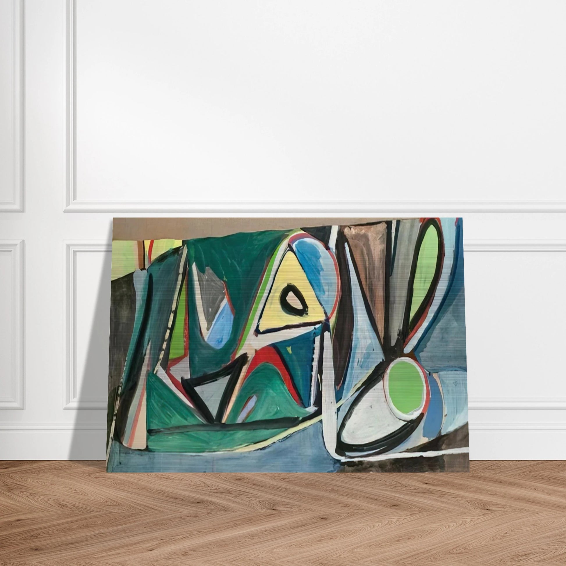 Montrouge - 1948 - Bram van Velde Brushed Aluminum Print - 70x100 cm / 28x40 inches | Bram van Velde Aluminum Print | Bram van Velde Prints