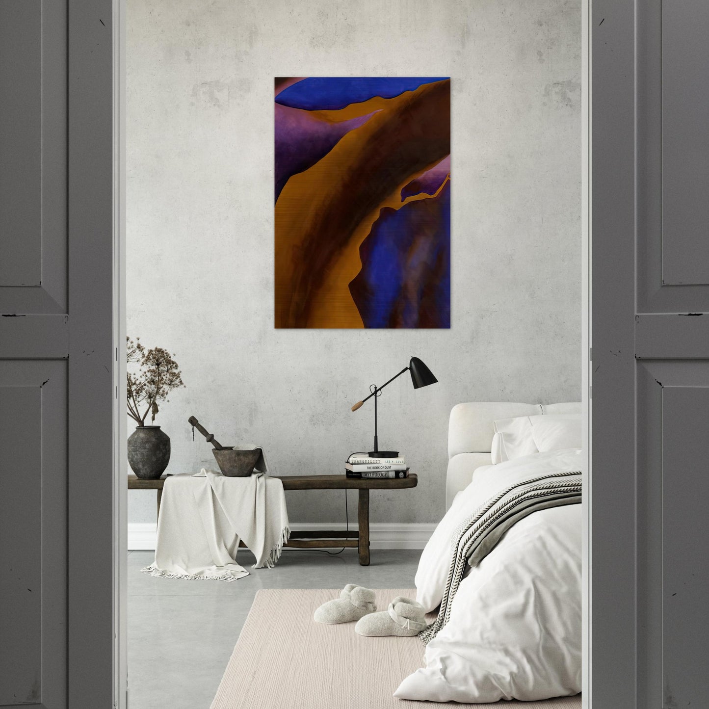 Only One - Georgia O'Keeffe Brushed Aluminum Print - 70x100 cm / 28x40 inches | Georgia O'Keeffe Aluminum Print | Georgia O'Keeffe Prints
