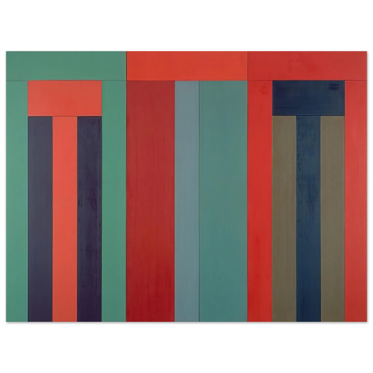 Brice Marden - Thira - 1980  75x100 cm / 30x40inches Fine Art Poster