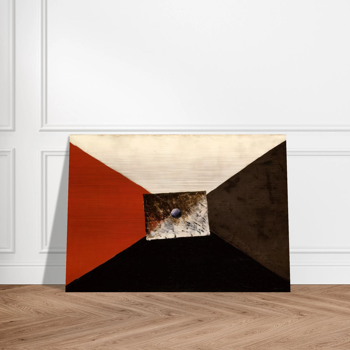 COMPOSITION MARCHAND DE COULEURS - Man Ray Brushed Aluminum Print - 70x100 cm / 28x40 inches | Man Ray Aluminum Print | Man Ray Prints