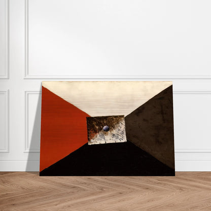 COMPOSITION MARCHAND DE COULEURS - Man Ray Brushed Aluminum Print - 70x100 cm / 28x40 inches | Man Ray Aluminum Print | Man Ray Prints