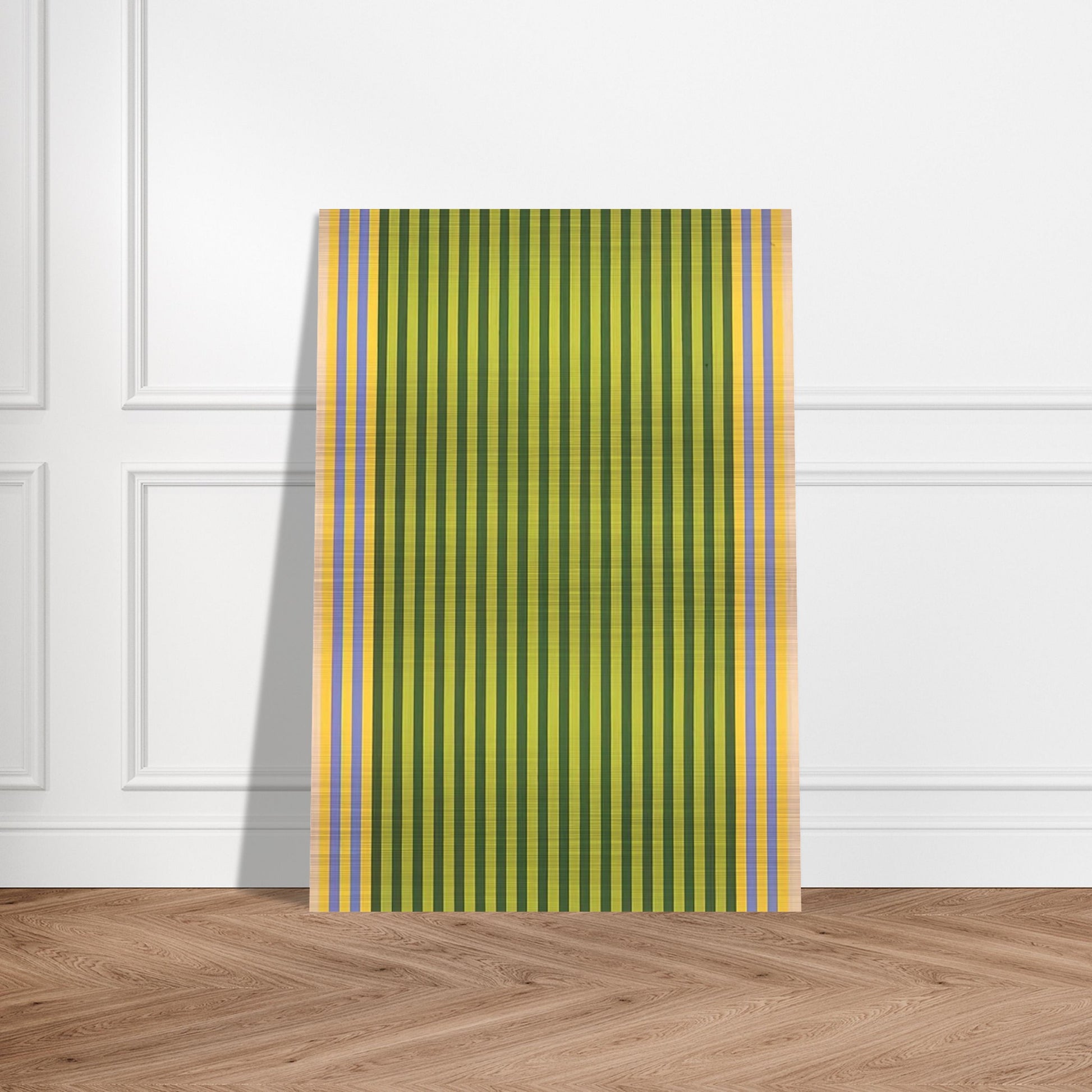 LimelightSounds of Grass - 1960 - Gene Davis Brushed Aluminum Print - 70x100 cm / 28x40 inches | Gene Davis Aluminum Print | Gene Davis Prints